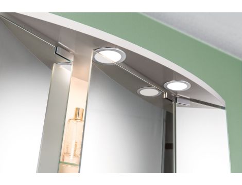 Zestaw opraw meblowych do wbudowania EBL SET 3x2,5W 3x180lm 3000K 12V  żelazo szczotkowane / tworzywo sztuczne - 4