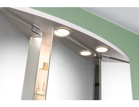 Zestaw opraw meblowych do wbudowania EBL SET 3x2,5W 3x180lm 3000K 12V złoty matowy / tworzywo sztuczne - 8