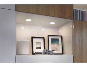 Zestaw opraw meblowych do wbudowania EBL SET 3x2,5W 3x180lm 4000K 12V biały / tworzywo sztuczne