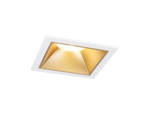 Oprawa do wbudowania EBL COLE SET COIN 3-STEP DIM 6W 470lm 2700K IP44 230V biały / złoty matowy / aluminium