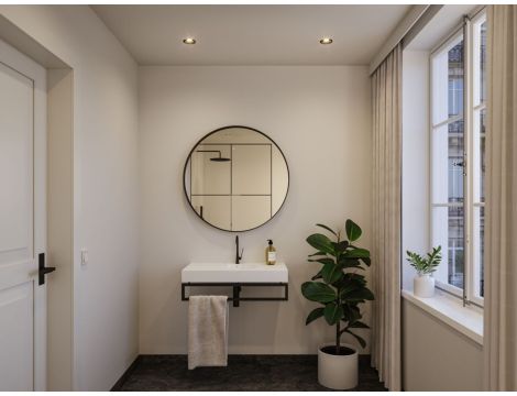 Oprawa do wbudowania EBL COLE SET COIN 3-STEP DIM zestaw 3x6W 3x470lm 2700K IP44 230V czarny matowy / aluminium - 7