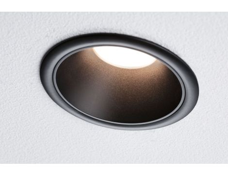 Oprawa do wbudowania EBL COLE SET COIN 3-STEP DIM zestaw 3x6W 3x470lm 2700K IP44 230V czarny matowy / aluminium - 5