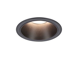 Oprawa do wbudowania EBL COLE SET COIN 3-STEP DIM 6W 470lm 2700K IP44 230V czarny matowy / aluminium