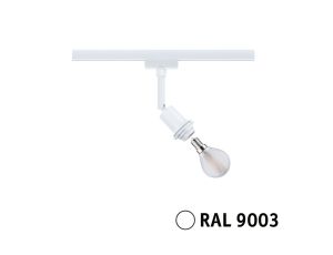 Reflektor na szynoprzewód URail DECO SYSEMS DIM E14 max.20W 230V biały RAL9003 / metal