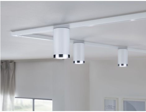 Reflektor na szynoprzewód URail TUBE DIM GU10 max.10W 230V biały RAL9003 / metal - 3