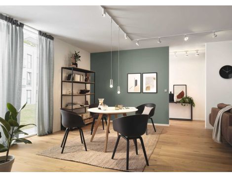 Oprawa zwieszana na szynoprzewód URail 2Easy DIM E27 max.20W 230V biały RAL9003 / metal - 5