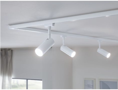 Reflektor na szynoprzewód URail TUBO LED 3-STEP DIM 4W 150lm 3000K 230V biały RAL9003 / metal - 3