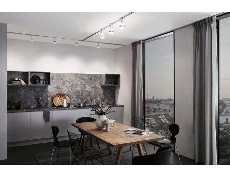 Reflektor na szynoprzewód URail PANE LED DIM 7,4W 680lm 4000K 230V biały RAL9003 / metal - 6