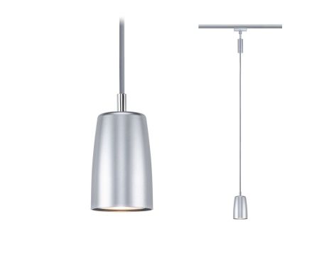 Oprawa zwieszana URail PENDEL COVER GU10 max.10W chrom matowy / tworzywo sztuczne