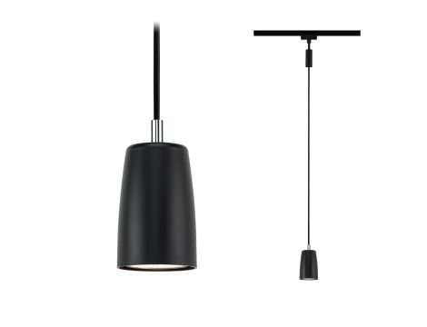 Oprawa zwieszana URail PENDEL COVER GU10 max.10W czarny matowy / tworzywo sztuczne