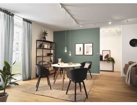 Szynoprzewód URail system 2m 230V biały RAL9003 / metal - 5