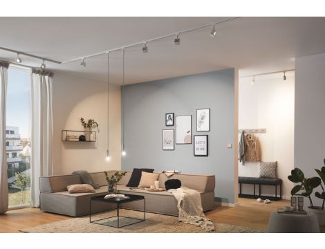 Szynoprzewód URail system 2m 230V biały RAL9003 / metal - 6