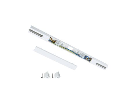 Zasilanie środkowe systemu URail max.1000W 230V biały RAL9003 / tworzywo sztuczne - 2