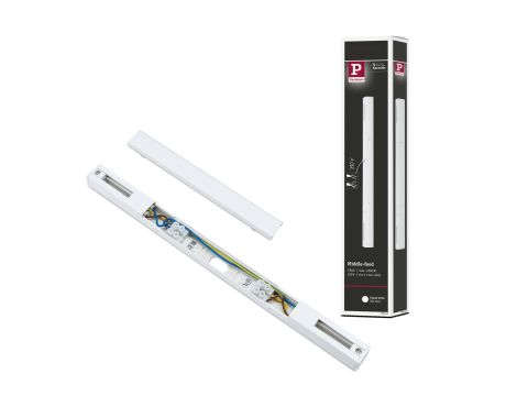 Zasilanie środkowe systemu URail max.1000W 230V biały RAL9003 / tworzywo sztuczne - 9