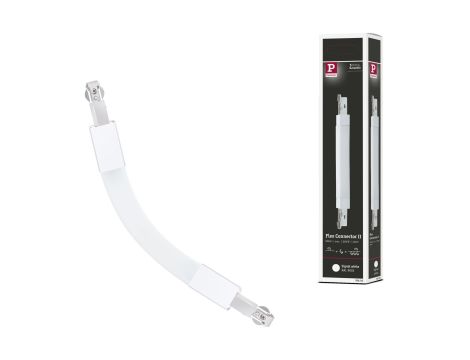 Łącznik elastyczny URail system Flex II max.1000W 230V biały RAL9003 / tworzywo sztuczne - 7