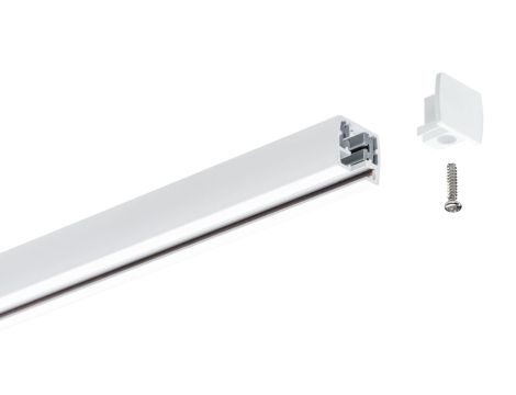 Zaślepka końcowa do szynoprzewodu URail 2 szt. biały RAL9003 / tworzywo sztuczne - 3