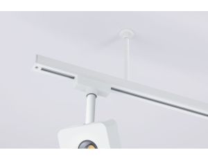 Dystans do szynoprzewodu Urail system 105mm biały RAL9003 / metal - image 2