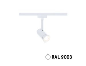 Reflektor na szynoprzewód URail RUNA DIM GU10 max.10W 230V biały RAL9003 / metal