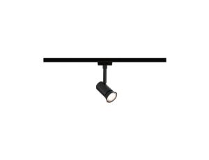 Reflektor na szynoprzewód URail RUNA DIM GU10 max.10W 230V czarny matowy / metal