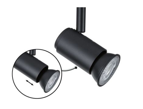 Reflektor na szynoprzewód URail RUNA DIM GU10 max.10W 230V czarny matowy / metal - 4