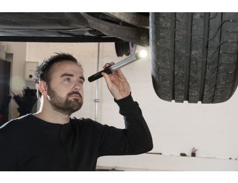 Akumulatorowa ręczna lampa liniowa inspekcyjna z górnym światłem punktowym LINE LIGHT R 03.5244 - 14