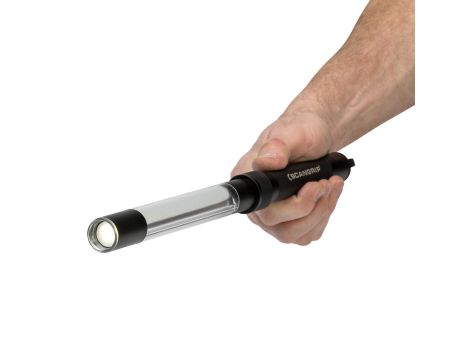 Akumulatorowa ręczna lampa liniowa inspekcyjna z górnym światłem punktowym LINE LIGHT R 03.5244 - 7