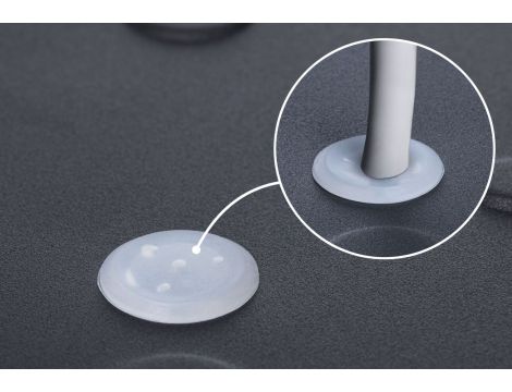 Oprawa ścienno sufitowa ZYLI GU10 max. 1x10W IP44 230V czarny matowy /metal - 6