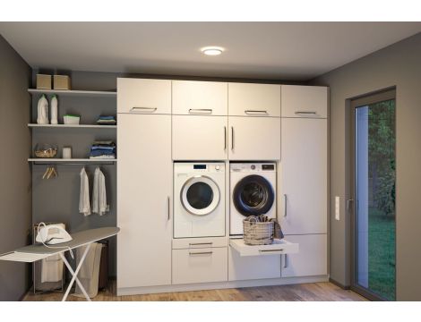 Plafoniera ATRIA SHINE LED Backlight z czujnikiem 11W okrągła 190mm 850lm 4000K IP44 230V biały / tworzywo sztuczne - 5