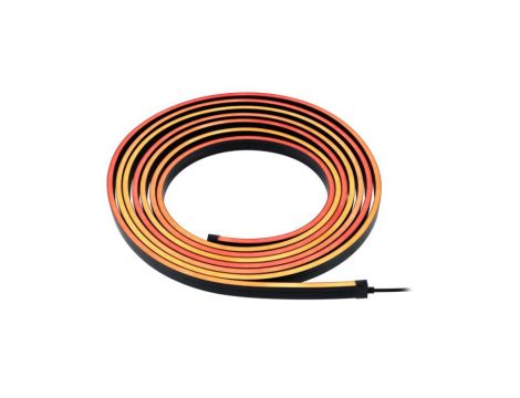 Kompletny zestaw taśma Black Neon LED RGB+12W 24VA 5V DC 5M IP20 czarny / tworzywo sztuczne - 4