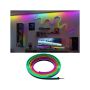 Kompletny zestaw taśma Black Neon LED RGB+12W 24VA 5V DC 5M IP20 czarny / tworzywo sztuczne - 2