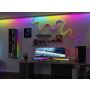 Kompletny zestaw taśma Black Neon LED RGB+12W 24VA 5V DC 5M IP20 czarny / tworzywo sztuczne - 8