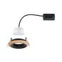 Oprawa do wbudowania LANATI COIN LED 6W 470lm 84mm 2700K IP20 230V drewno / czarny matowy  / aluminium - 4