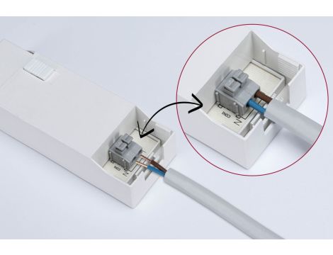 Zestaw opraw do wbudowania AUMUS LED 3-STEP DIM 3X5W 700lm 105mm 2700K-6500K IP20 230V chrom matowy / aluminium - 12