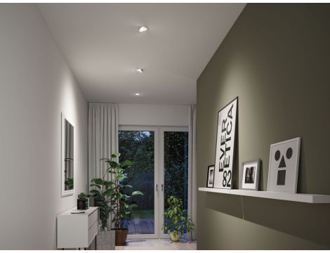 Zestaw opraw do wbudowania AUMUS LED 3-STEP DIM 3X5W 700lm 105mm 2700K-6500K IP20 230V biały / aluminium - 10