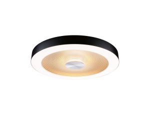 Plafoniera VOLEA 25W DIM 400MM 2900lm 3000K IP44 230V czarny / złoty / tworzywo sztuczne