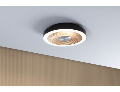 Plafoniera VOLEA 18W DIM 320MM 2120lm 3000K IP44 230V czarny / złoty / tworzywo sztuczne - 6