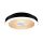 Plafoniera VOLEA 18W DIM 320MM 2120lm 3000K IP44 230V czarny / złoty / tworzywo sztuczne