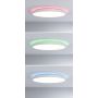 Plafoniera ATRIA SHINE LED Backlight RGB+W 19W 1500lm okragłą 290mm 3000K-6500K 230V biały / tworzywo sztuczne - 5