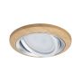 Oprawa do wbudowania LANATI COIN LED 6W 470lm 84mm 2700K IP20 230V drewno / aluminium - 3
