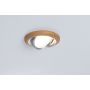 Oprawa do wbudowania LANATI COIN LED 6W 470lm 84mm 2700K IP20 230V drewno / aluminium - 7