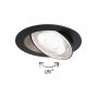 Oprawa do wbudowania AUMUS LED 3-STEP DIM 5W 700lm 105mm 2700K-6500K IP20 230V czarny matowy / aluminium - 4