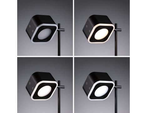 Lampka stołowa VARIA LED 3W DIM USB-C 2700K-6500K magnes klips 250/60lm 5V czarny / metal - 6