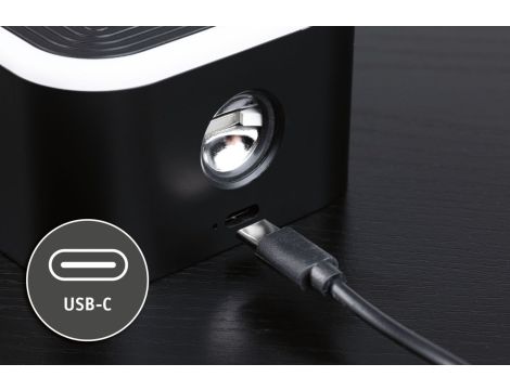 Lampka stołowa VARIA LED 3W DIM USB-C 2700K-6500K magnes klips 250/60lm 5V czarny / metal - 14