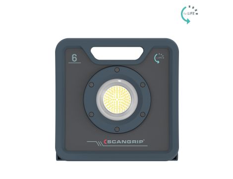 Wytrzymała lampa robocza LED 6000 lm 41 W Scangrip NOVA 6 forLIFE 03.6203