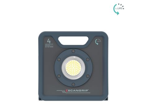 Wytrzymała akumulatorowo - sieciowa lampa robocza LED 4000 lm 25 W Scangrip NOVA 4 C+R forLIFE 03.6204