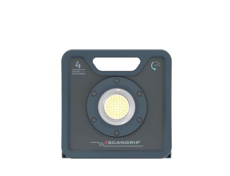 Wytrzymała akumulatorowo - sieciowa lampa robocza LED 4000 lm 25 W Scangrip NOVA 4 C+R forLIFE 03.6204 - 3