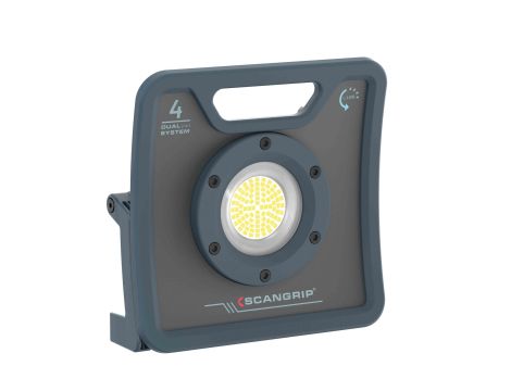 Wytrzymała akumulatorowo - sieciowa lampa robocza LED 4000 lm 25 W Scangrip NOVA 4 C+R forLIFE 03.6204 - 9