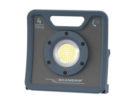 Wytrzymała akumulatorowo - sieciowa lampa robocza LED 4000 lm 25 W Scangrip NOVA 4 C+R forLIFE 03.6204 - 10