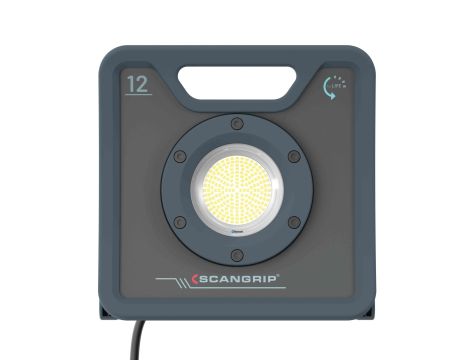 Wytrzymała lampa robocza LED 12000 lm BLUETOOTH 81 W Scangrip NOVA 12 forLIFE 03.6206 - 8