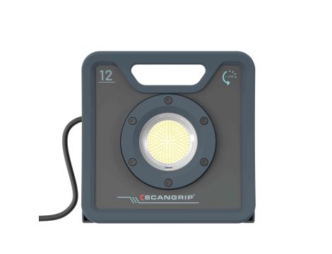 Wytrzymała lampa robocza LED 12000 lm BLUETOOTH 81 W Scangrip NOVA 12 forLIFE 03.6206 - 9